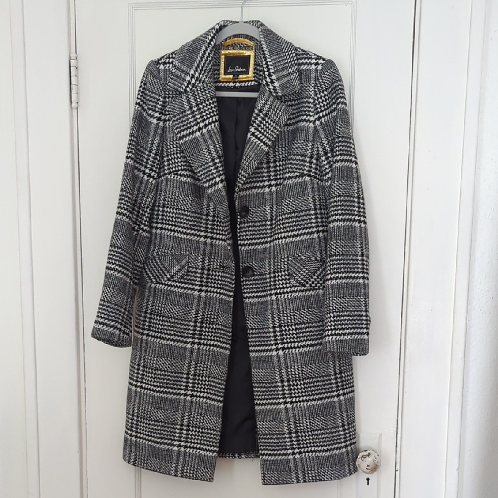 NWOT Sam Edelman Plaid Coat